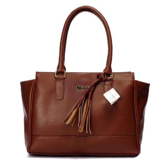 Coach Legacy Candace Carryall Medium Brown Satchels AAO | Women